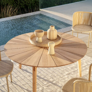 Livi Dining Table - Sunburst 6 Seater